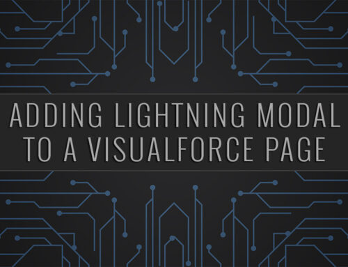 Salesforce | Adding Lightning Modal to a VisualForce Page